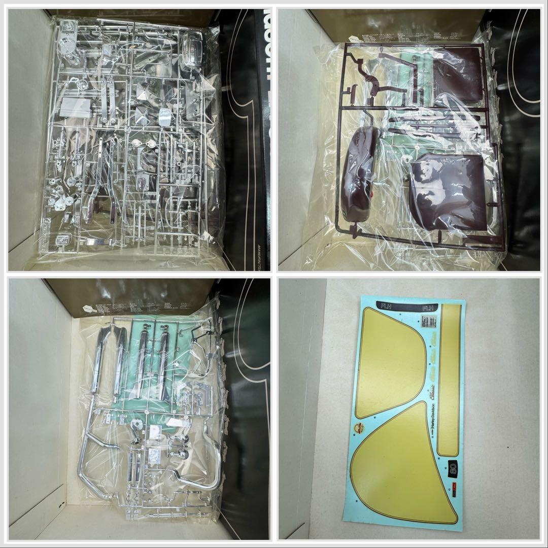 【内袋未開封】タミヤ 1/6 ハーレーダビットソン FLHクラシック サイドカー