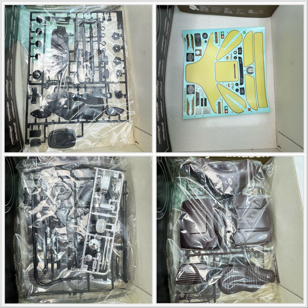 【内袋未開封】タミヤ 1/6 ハーレーダビットソン FLHクラシック サイドカー