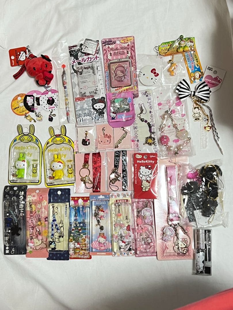 匿名配送/ハローキティ グッズ97点セット 当時物