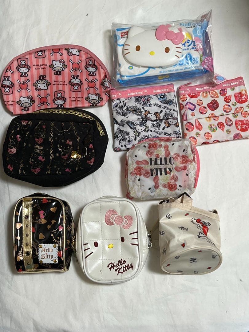 匿名配送/ハローキティ グッズ110点セット 当時物