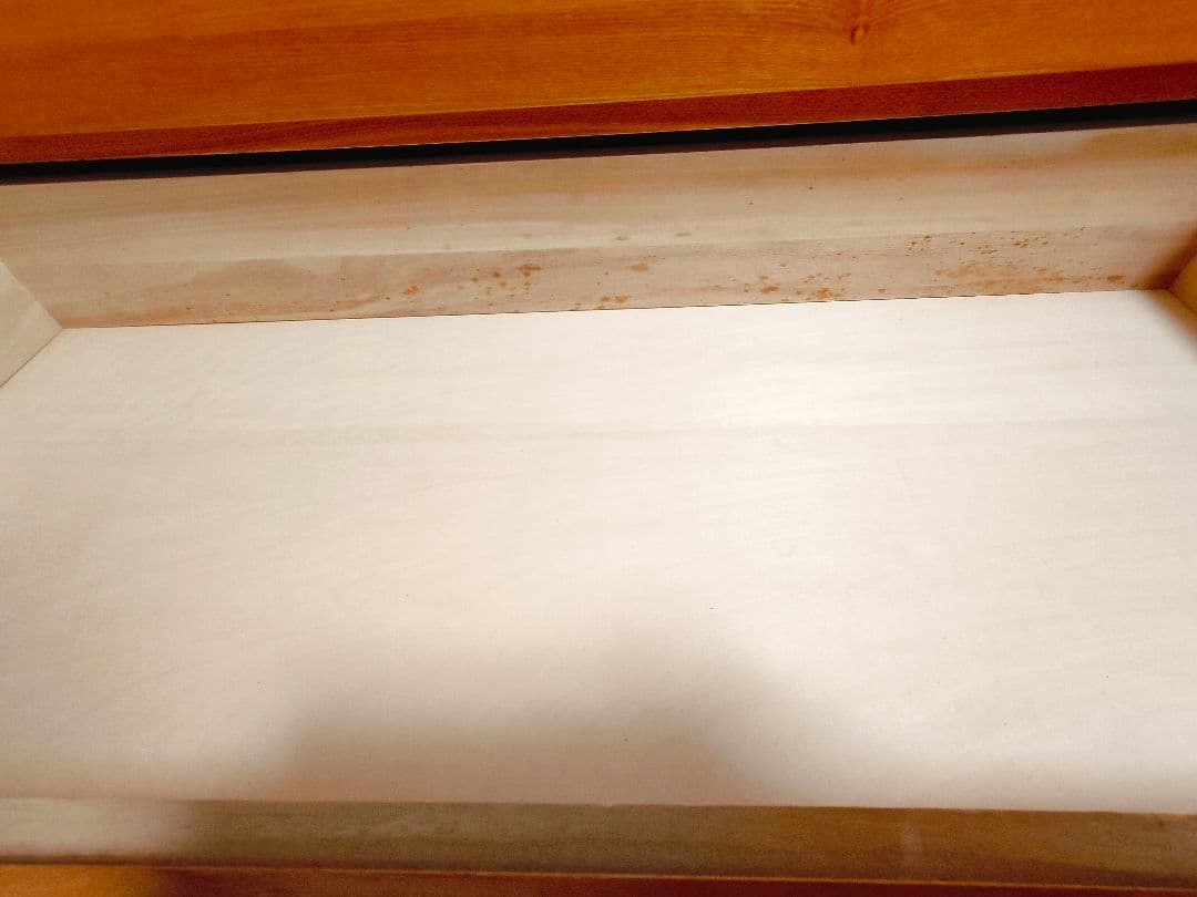 無印良品　タモ材木目調 4段チェスト