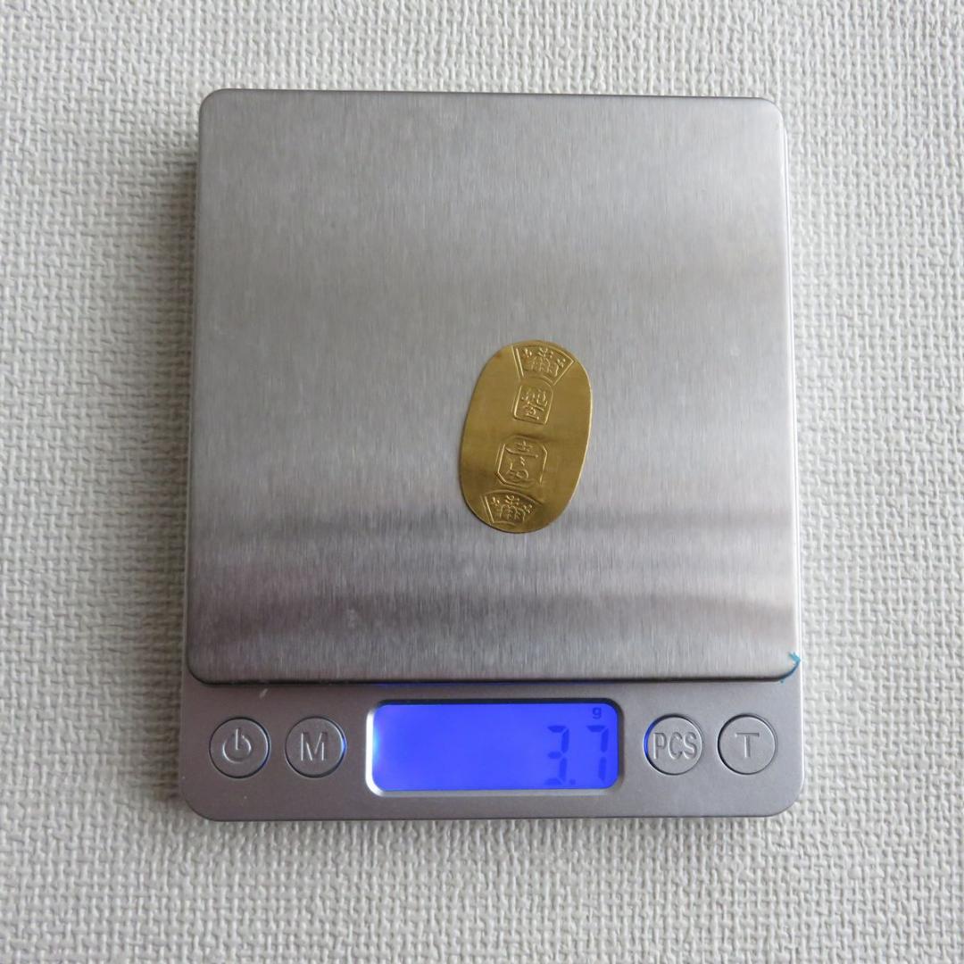 徳力 純金 小判 壱匁 約3.75g