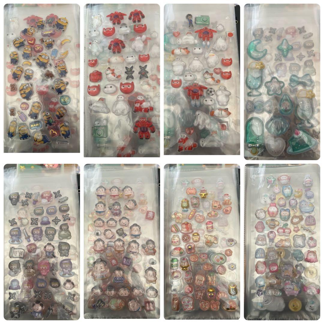 キャラクターシールセット多数 まとめ売り ボンボンドロップ おはじき シール