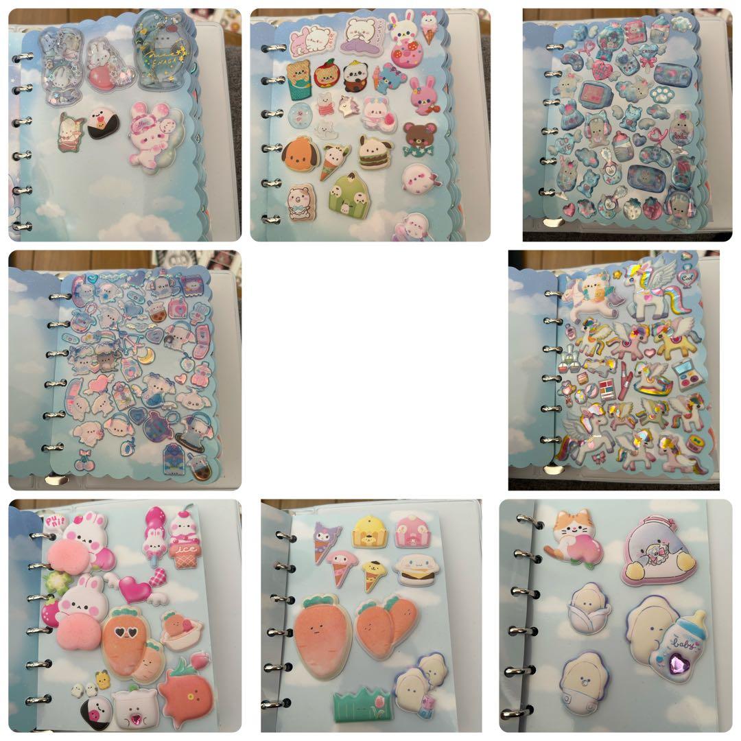 キャラクターシールセット多数 まとめ売り ボンボンドロップ おはじき シール