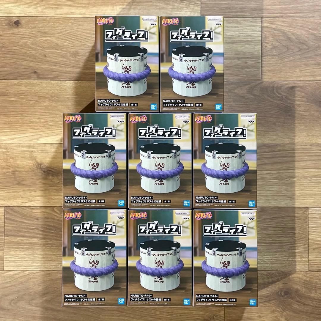 NARUTO ナルト フィグライフ！ サスケの棺桶 フィギュア 8個セット