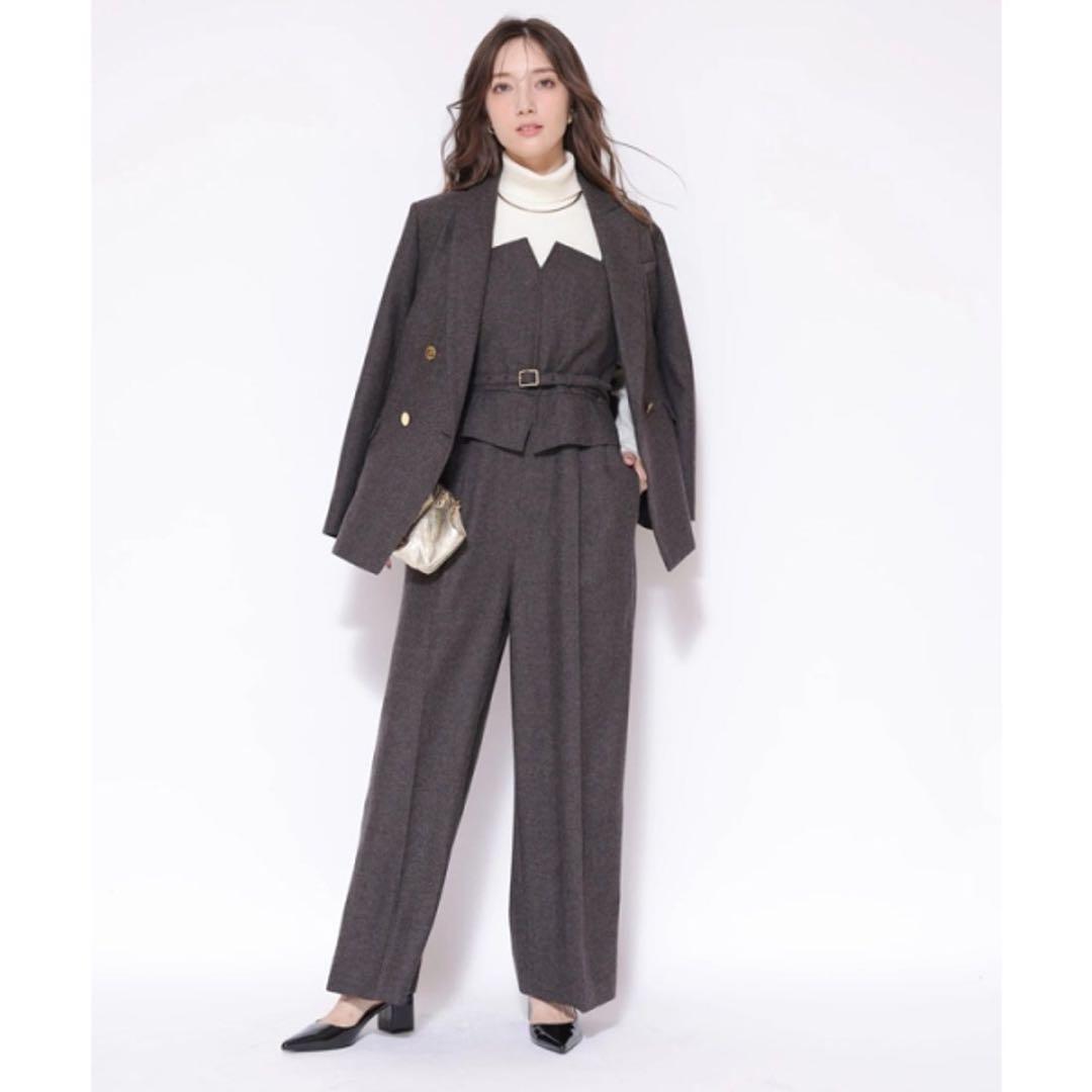 アプワイザー・リッシェ Apuweiser-riche ダブルテーラージャケット