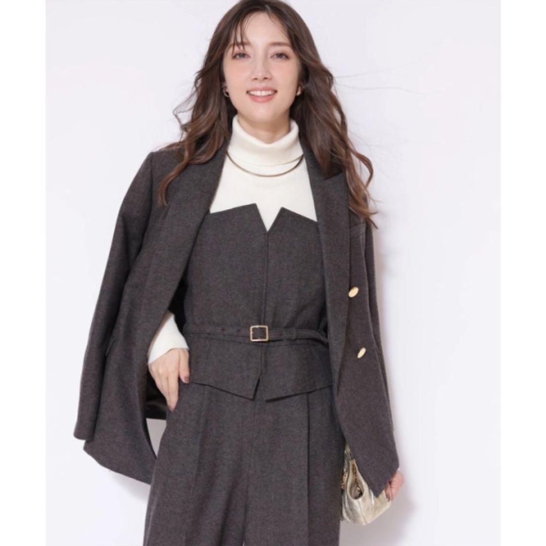 アプワイザー・リッシェ Apuweiser-riche ダブルテーラージャケット