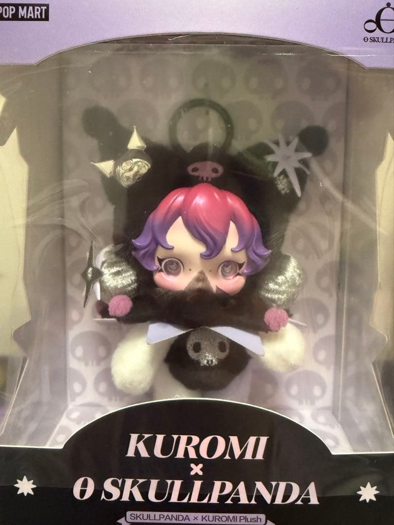 POPMART スカルパンダxクロミxマイメロディ ぬいぐるみペンダント
