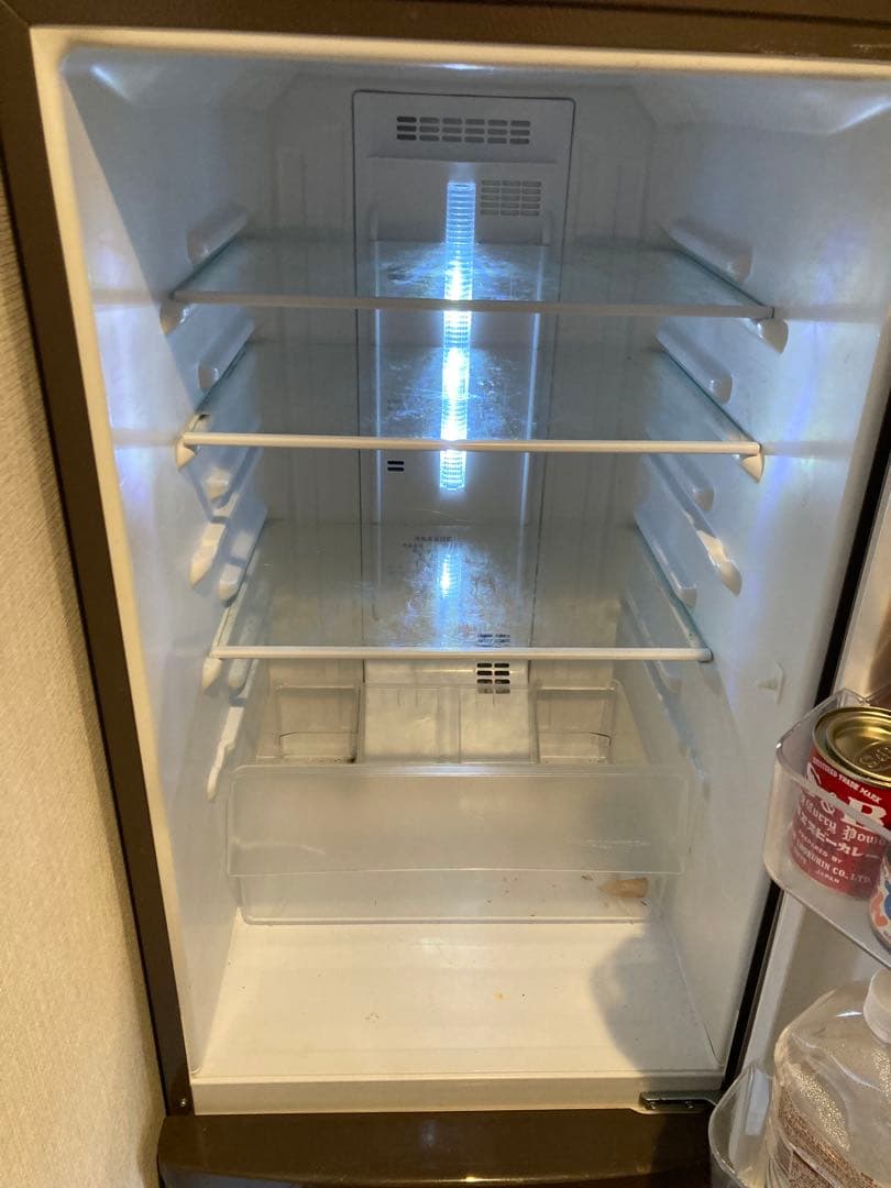 Panasonic 冷蔵庫 NR-B17AW ブラウン　たのメル便