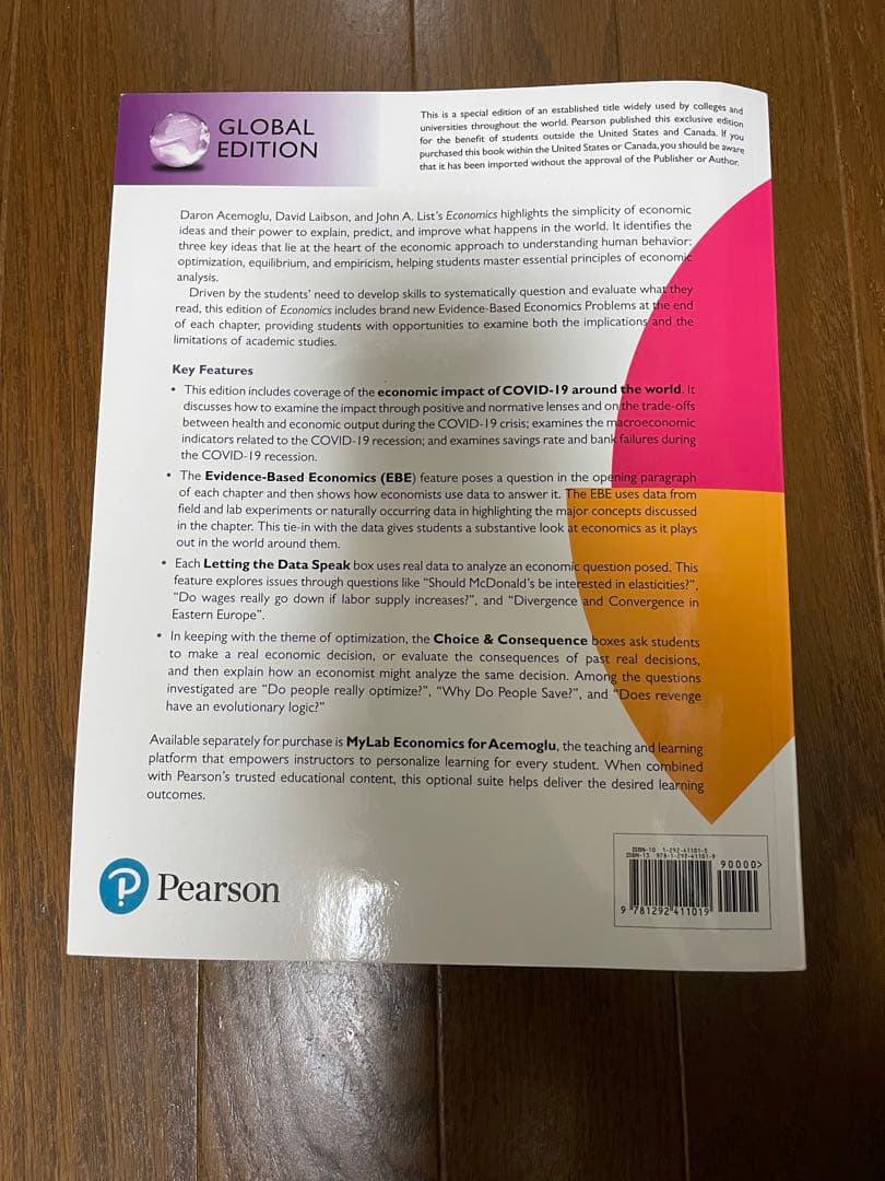 ビジネス・経済 3E ECONOMICS GLOBAL EDITION