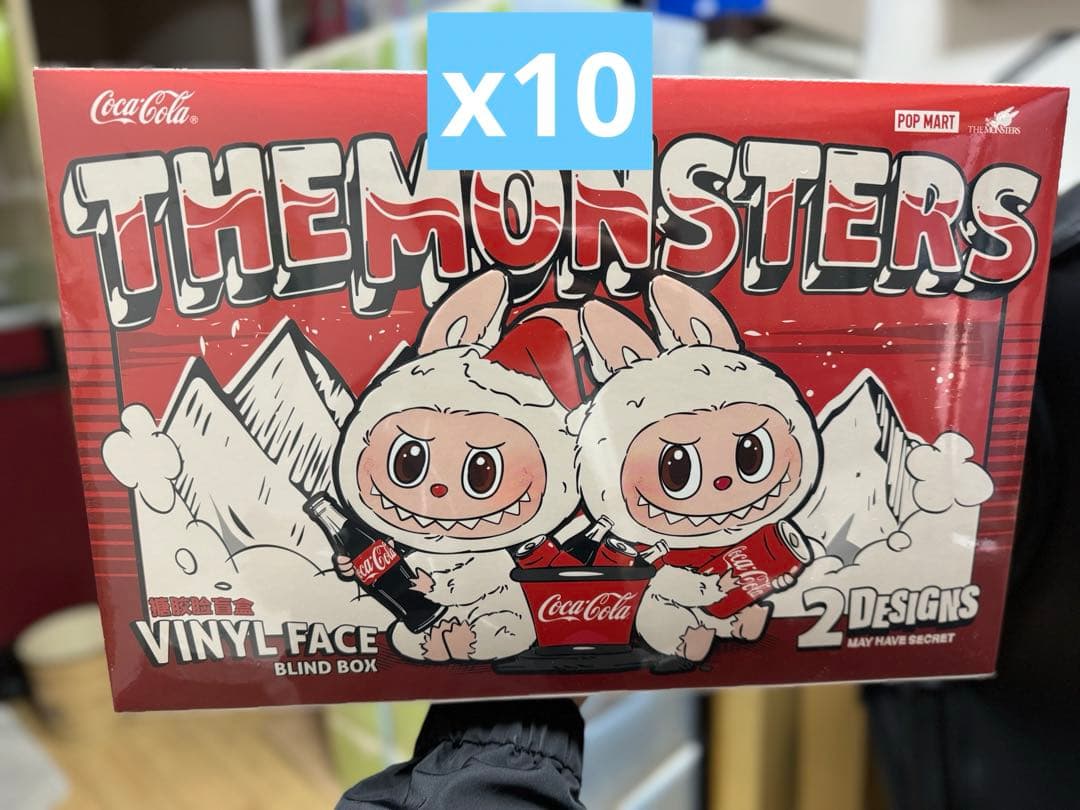 新品正規品THE MONSTERS コカ・コーラ シリーズ 10BOX