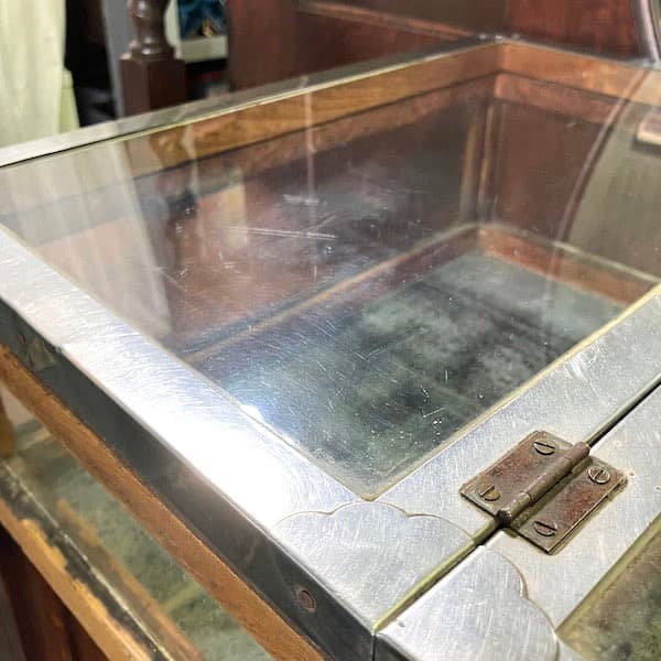 ビンテージ　卓上ショーケース　ガラスケース　コレクションケース