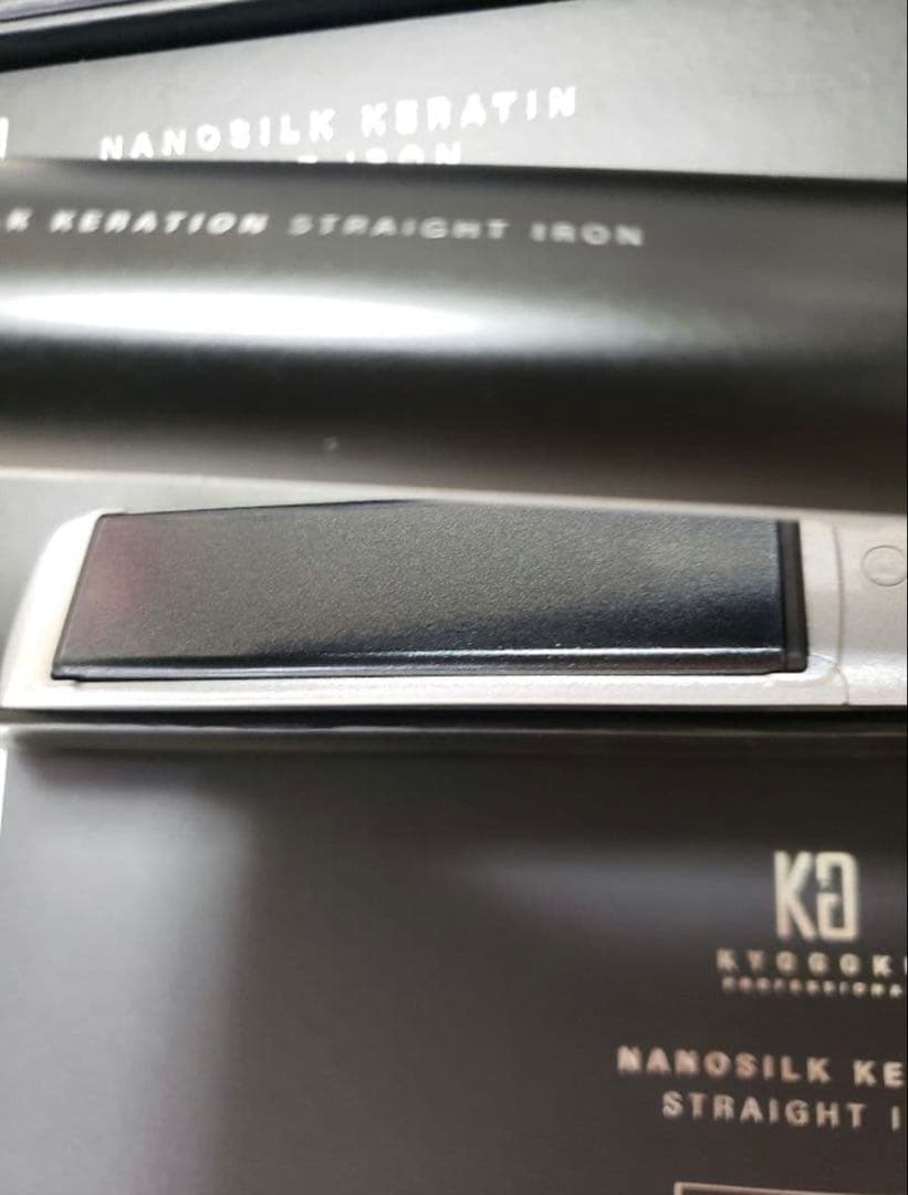 ヘアアイロン KYOGOKU NANOSILK KERATIN STRAIGHT IRON