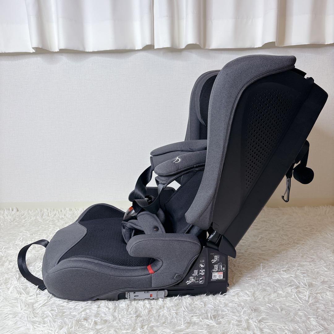 良品✨エールべべ パパット2 プレミアム ジュニアシート ISOFIX グレー