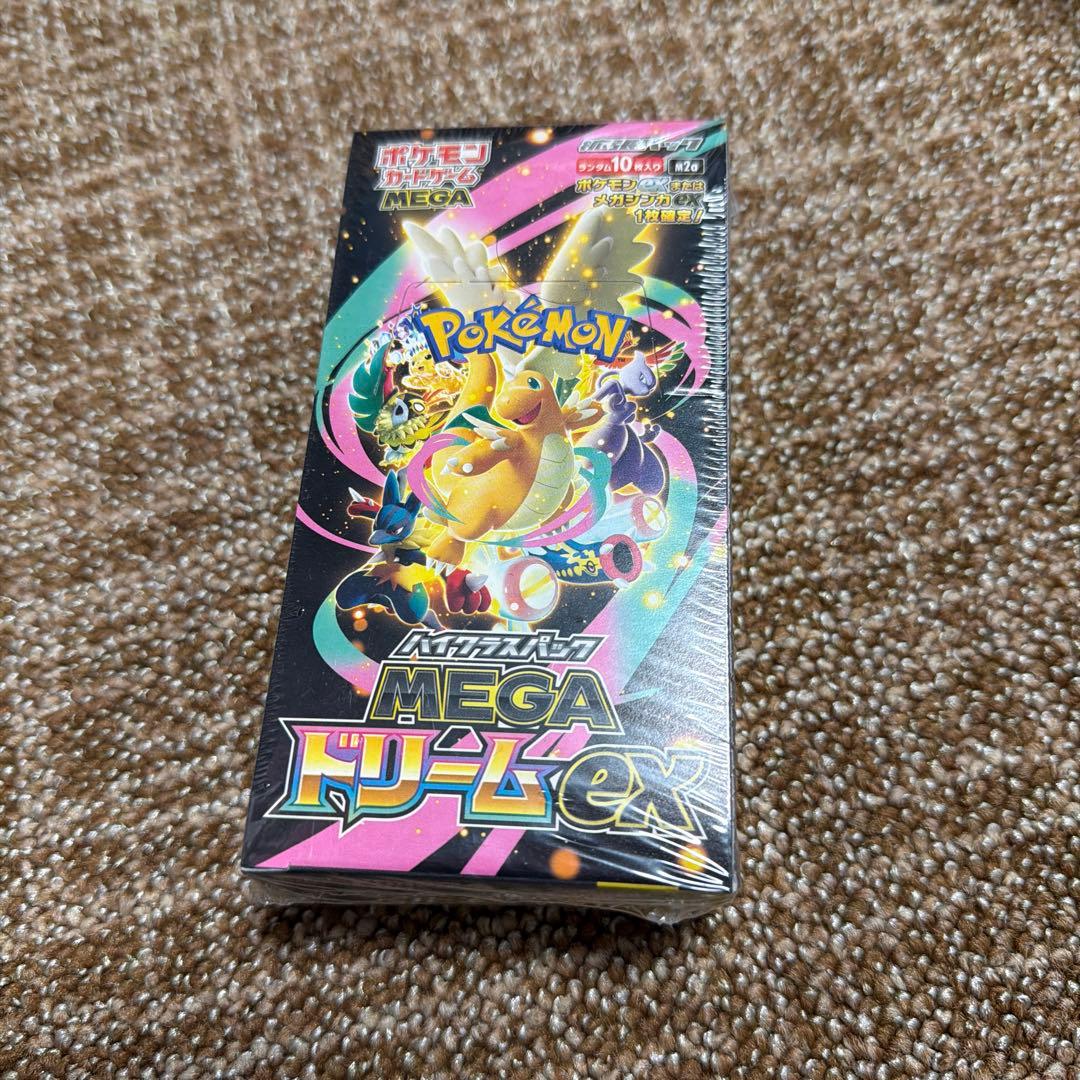 ポケモンカードゲーム MEGA ドリームEX 1box シュリンク付き