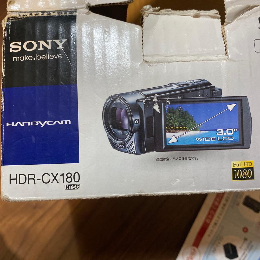 sony ビデオカメラ　HDR-CX180