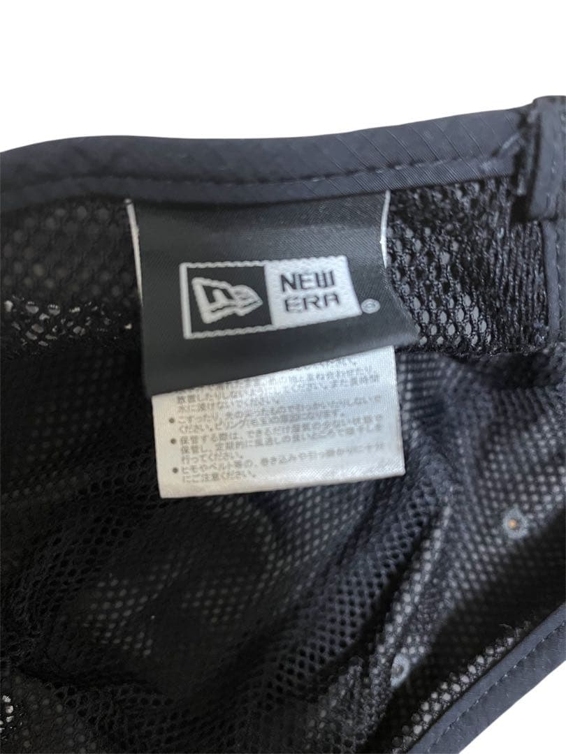 在原みゆ紀 newera ニューエラ キャップ リップストップ ダークグレー