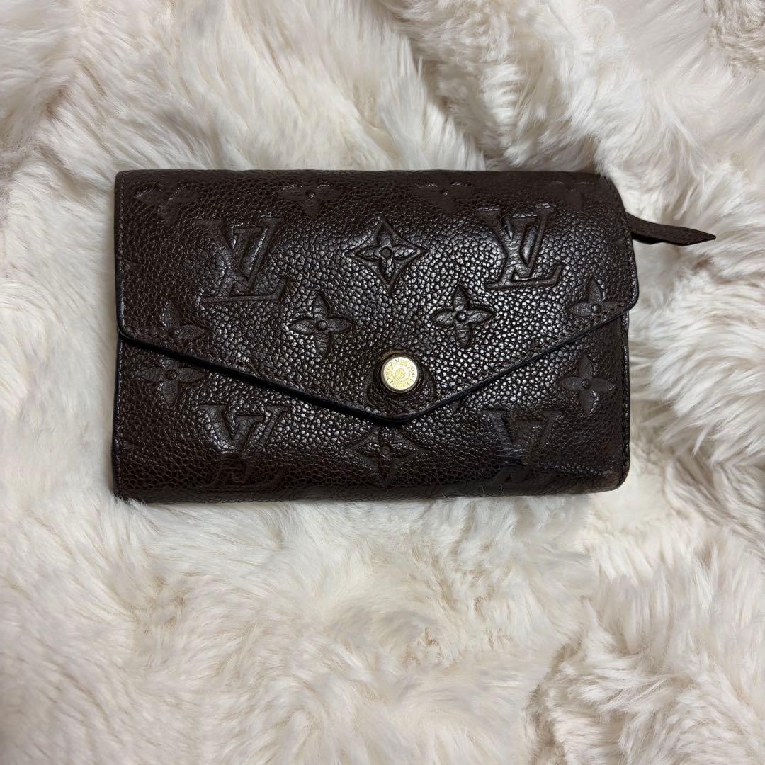 Louis Vuitton 折り財布 ダークブラウン