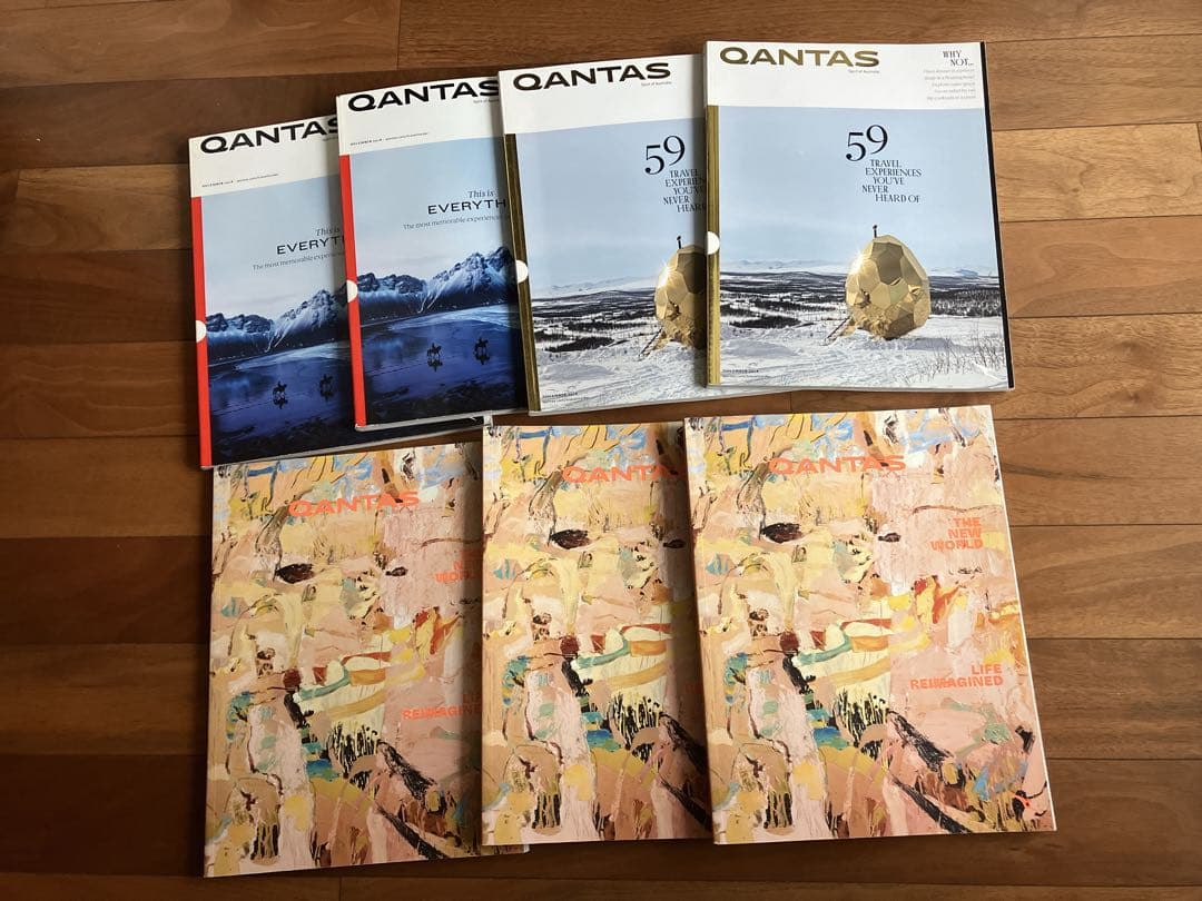 70点　嵐　日本航空　JAL雑誌　中華航空　リンチーリン　カンタス　ベトナム航空