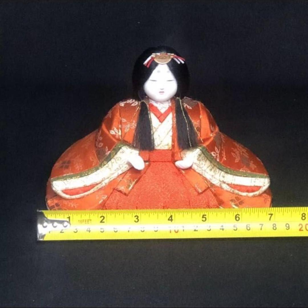 人形専門店蔵出し！ 木目込み人形作家 木村一秀作「大和雛」雛人形 親王飾り