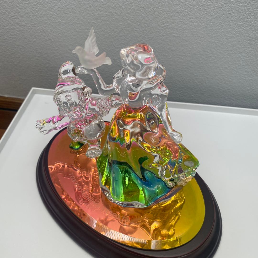 ディズニー　白雪姫　ガラス細工