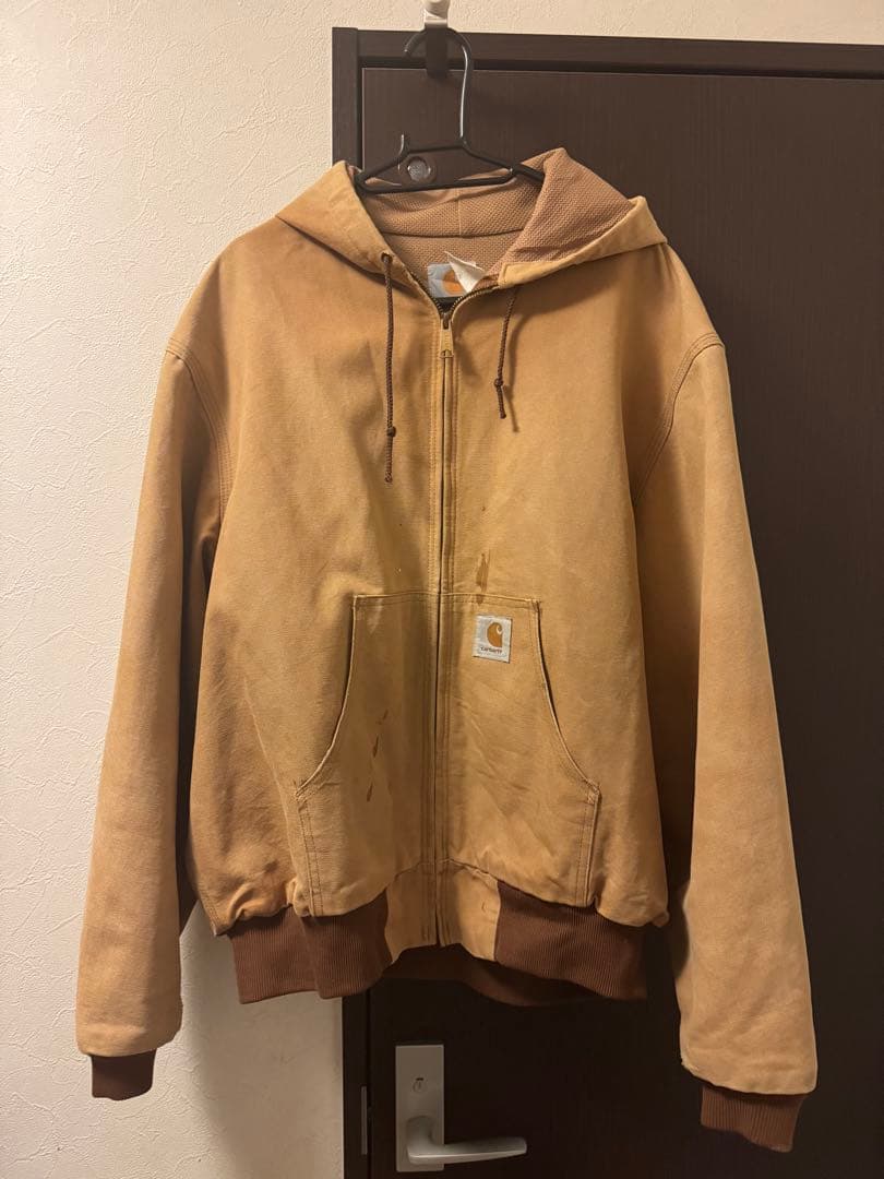80s 90s星タグCarhartt アクティブジャケット雰囲気系　USA製