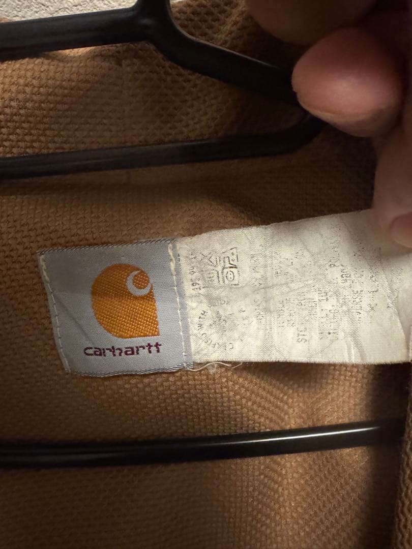 80s 90s星タグCarhartt アクティブジャケット雰囲気系　USA製