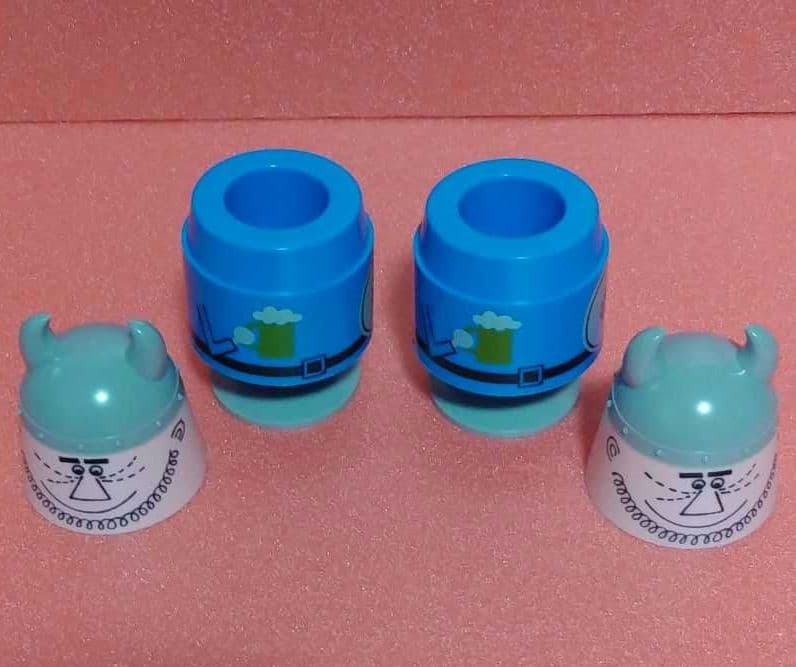 【非売品！昭和レトロ】サントリー 爪楊枝入れ アンクルトリスバイキング2個セット