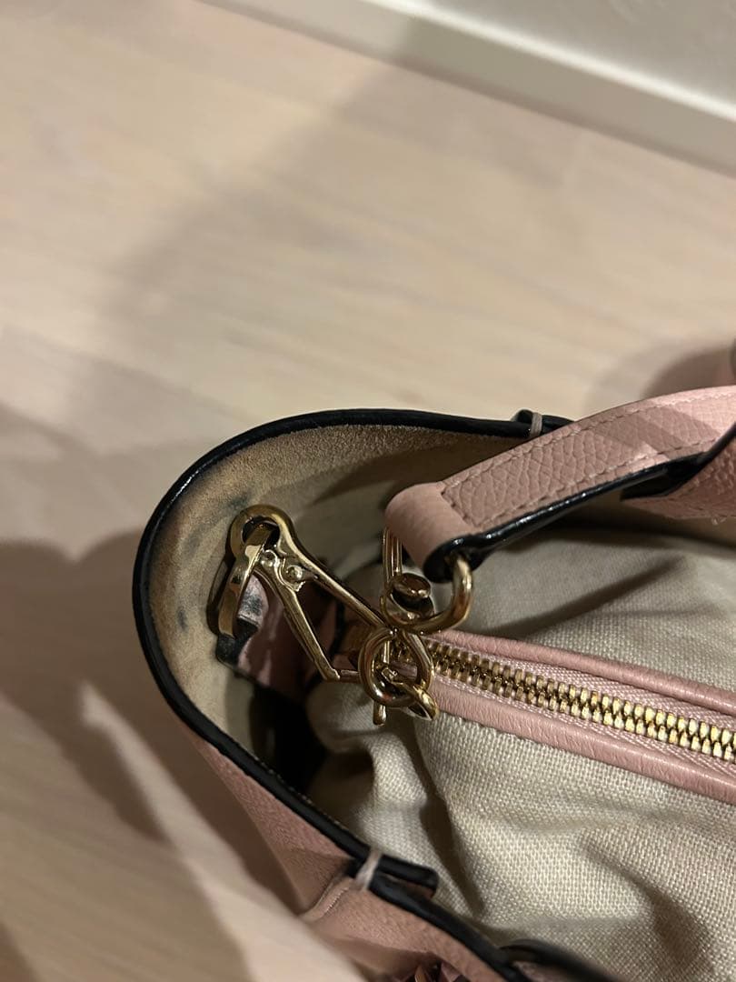 Valextra バケットバッグ マイクロ ペオニア