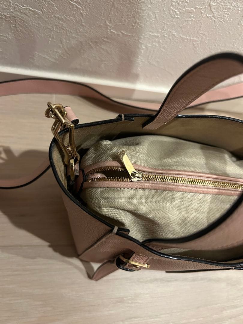 Valextra バケットバッグ マイクロ ペオニア