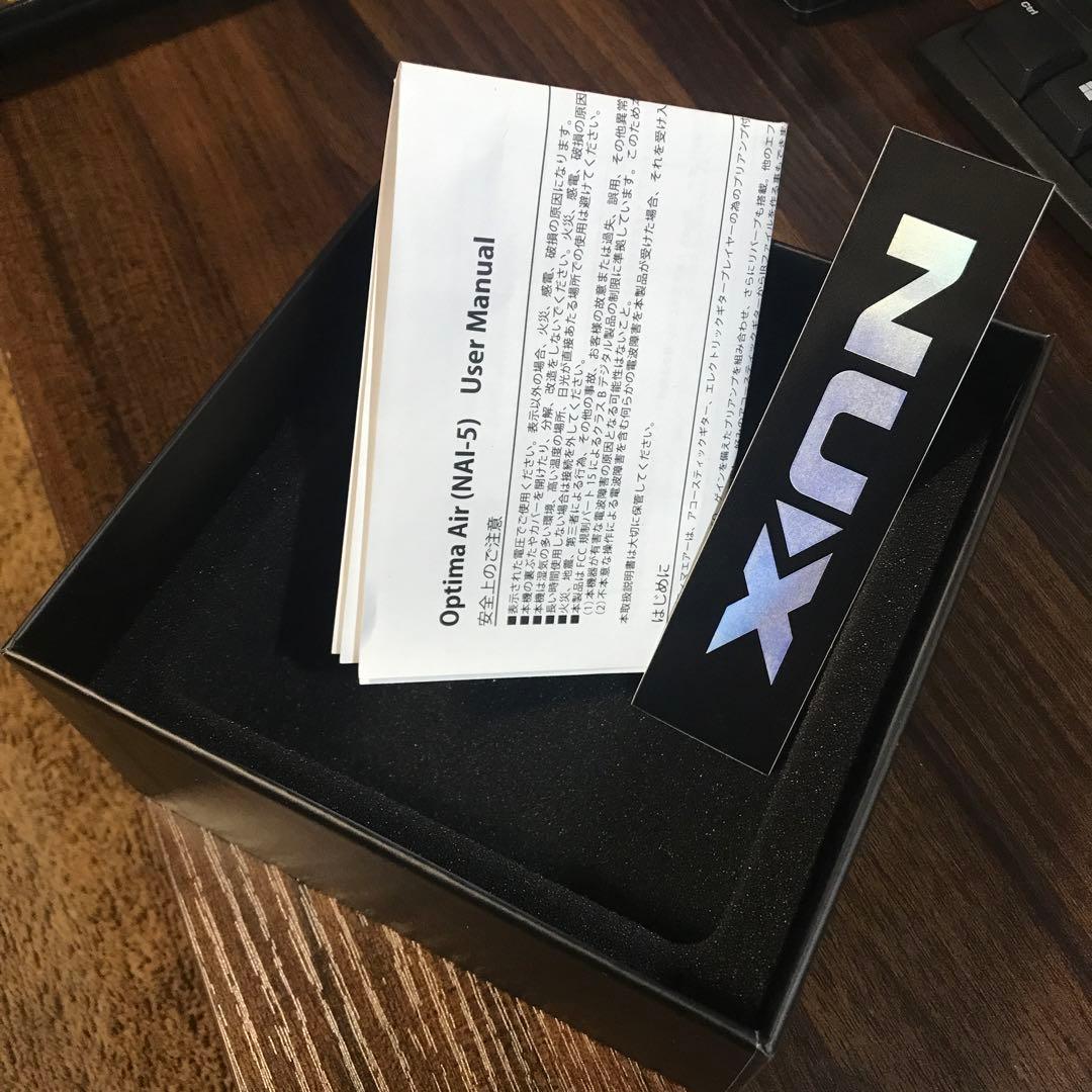 NUX OPTIMA AiR アコギ用IRプリアンプ