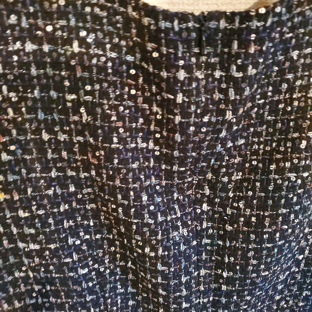 エルケイ　ツイード　ドレス