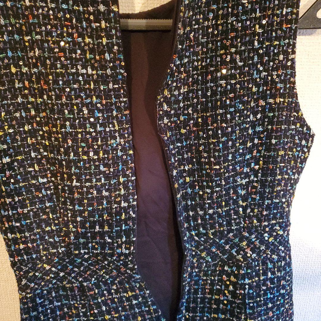 エルケイ　ツイード　ドレス