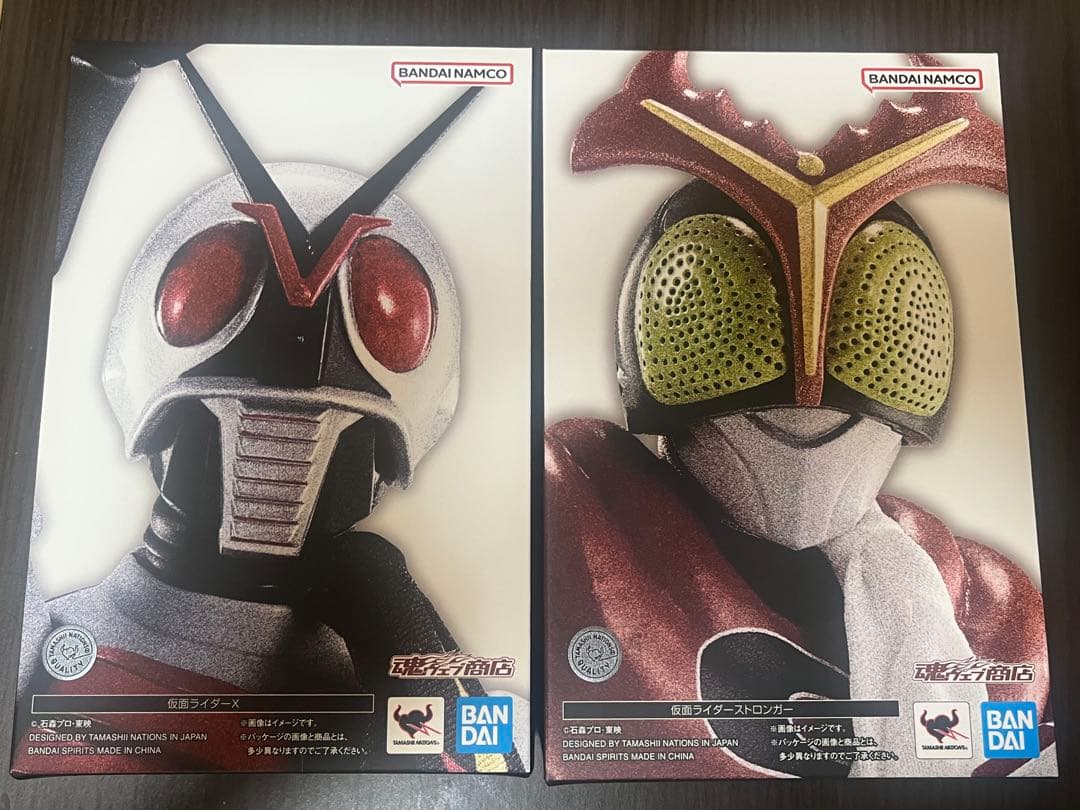 S.H.Figuarts 真骨彫製法 仮面ライダーX&ストロンガー 2体セット