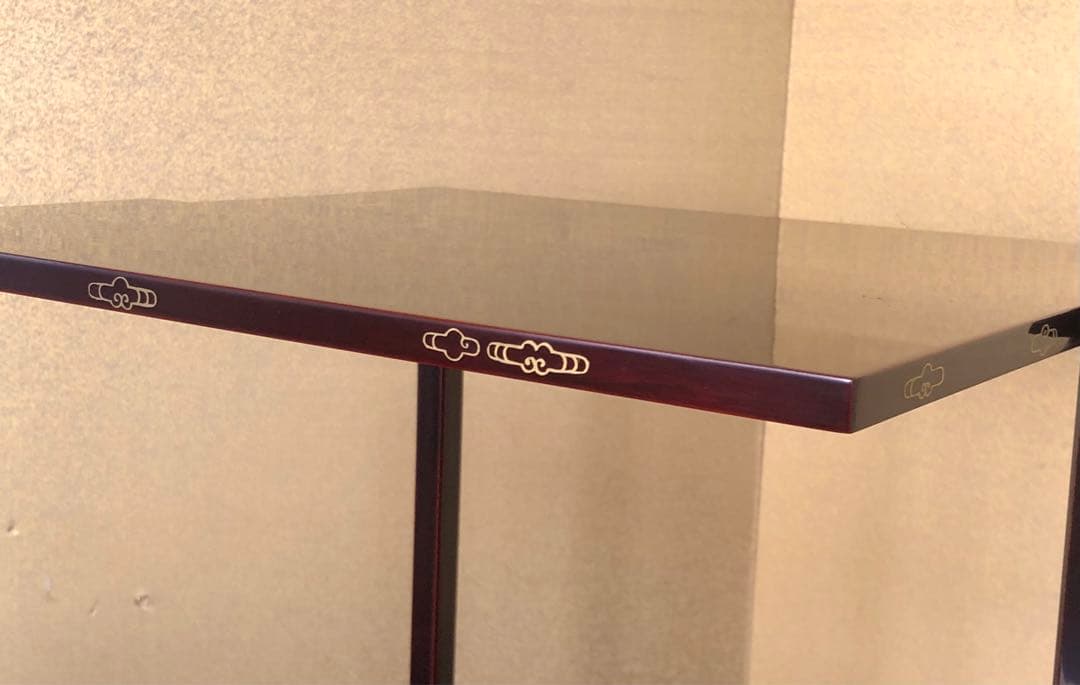 《レ》茶道具 鵬雲斎好 山雲棚 組立式 元箱　251118え3