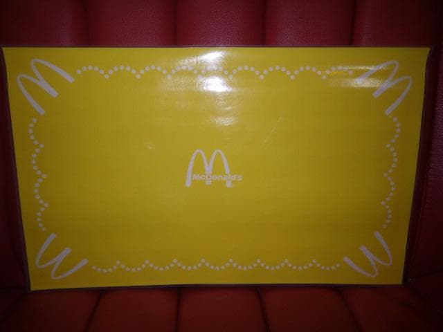 80’S★McDonald's★壁掛け★ポスター★41★ビンテージ★マクドナルド