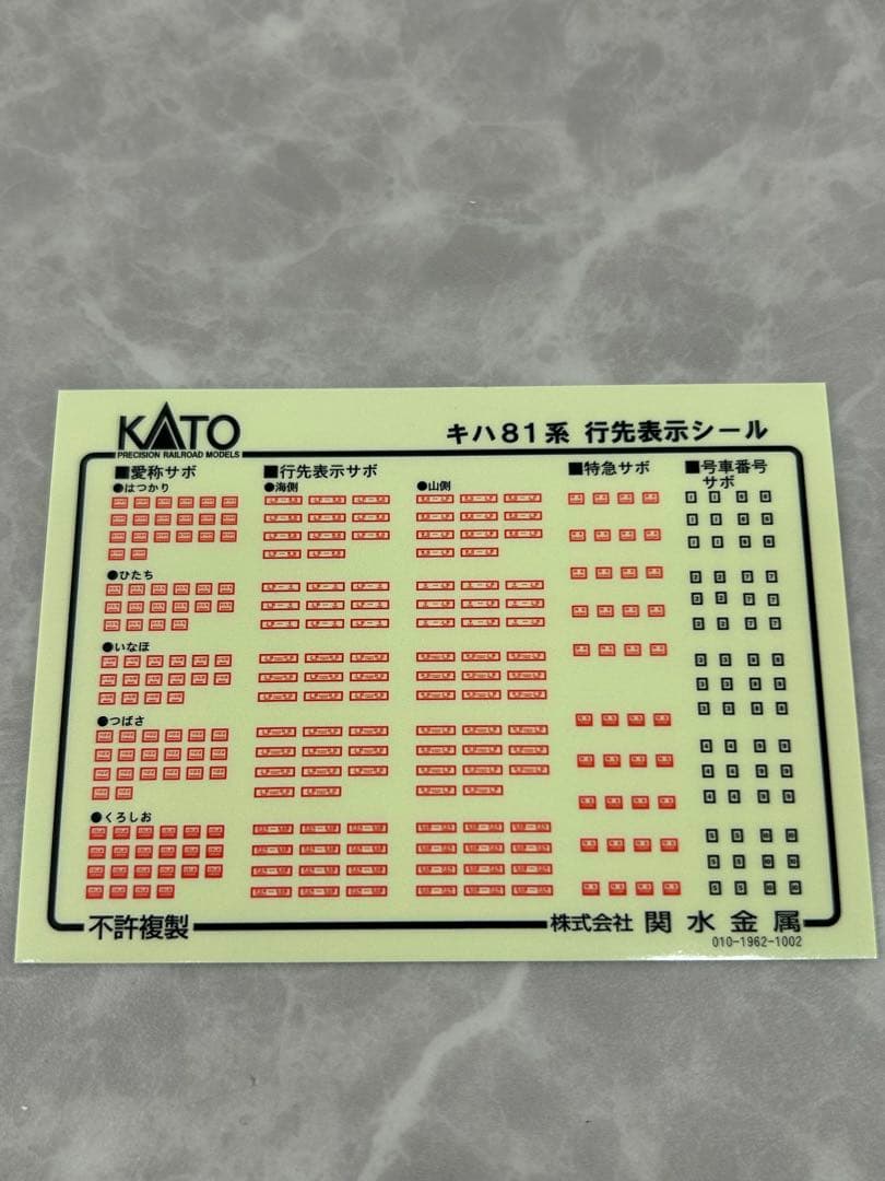 KATO レジェンドコレクション キハ81系「はつかり」9両セット