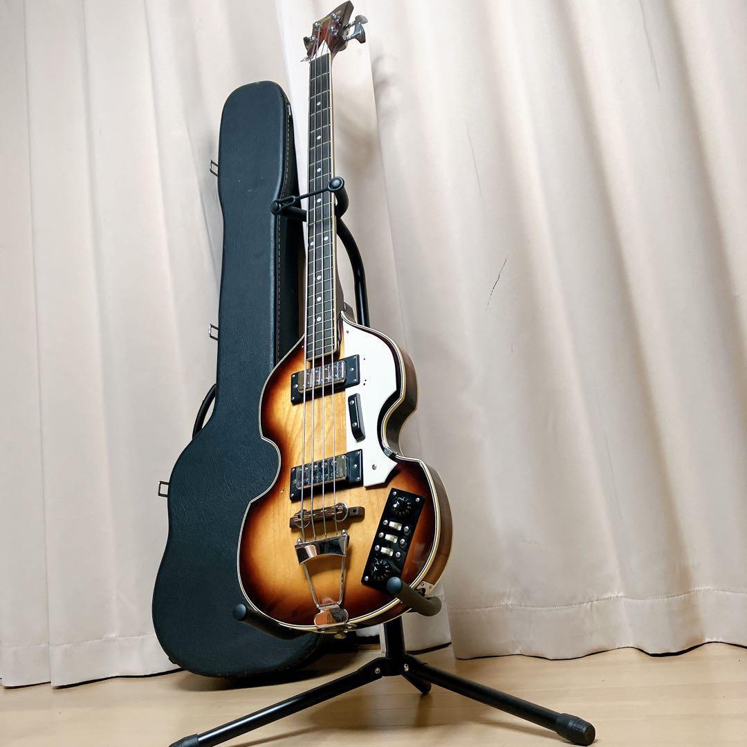 Tomson トムソン バイオリンベース ジャパンビンテージ ハードケース付