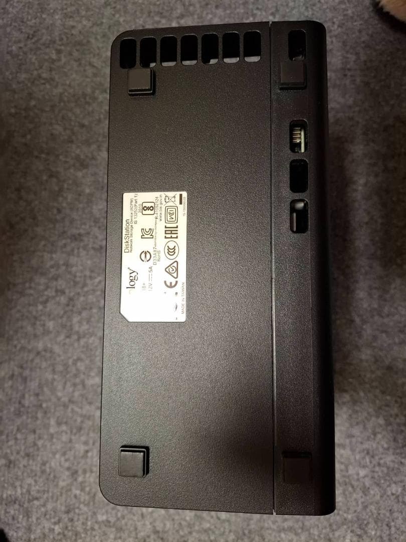 Synology DS218j NAS 2ベイ HDD(1TB*2)付き