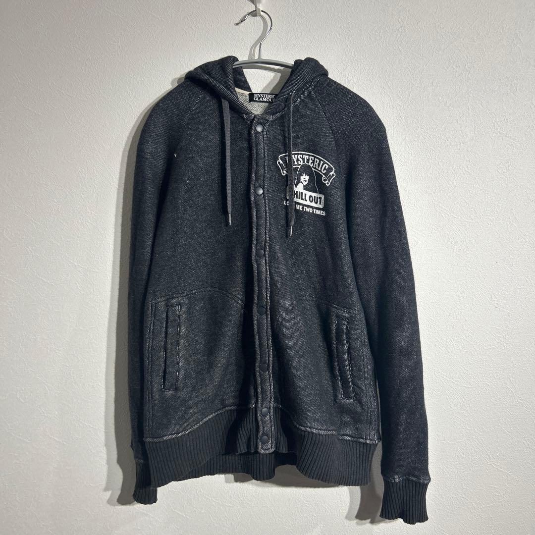h*e様 HYSTERIC GLAMOUR ダークグレー パーカー L