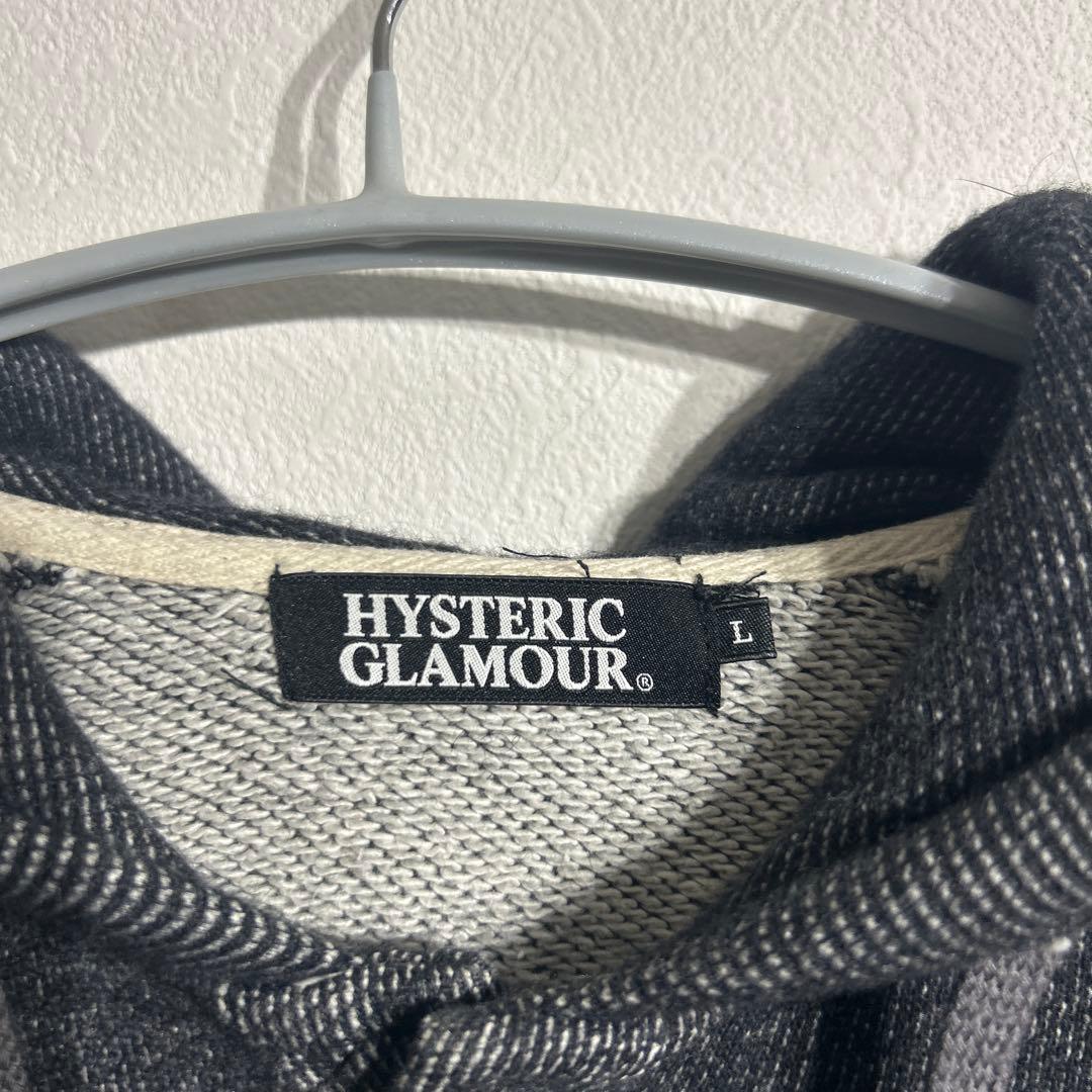 h*e様 HYSTERIC GLAMOUR ダークグレー パーカー L