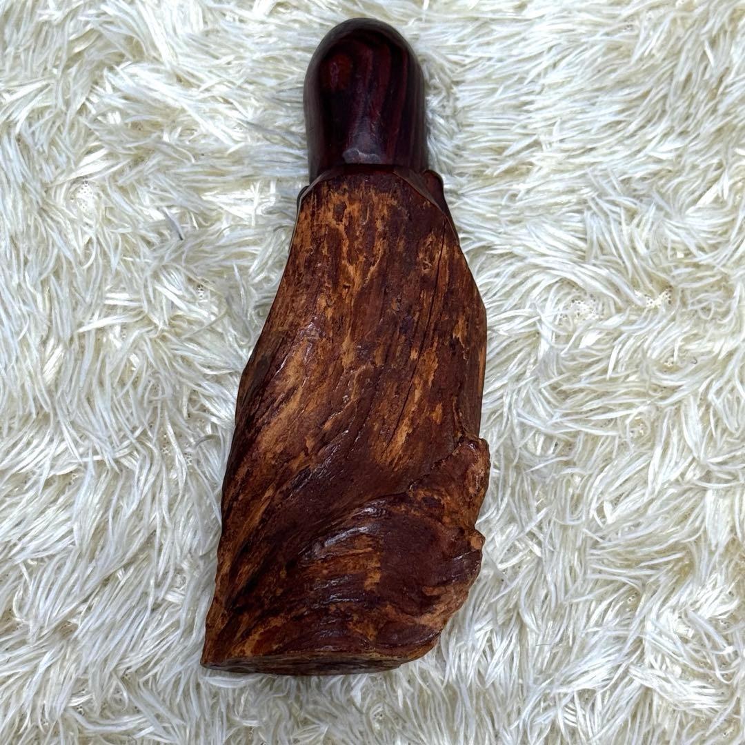 福禄寿　置物　天然木　木の根　木彫