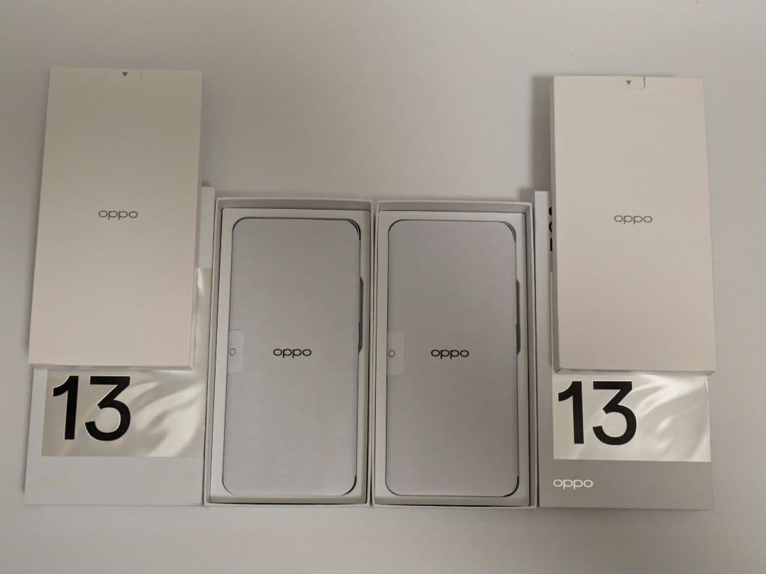 新品未使用　OPPO Reno 13a アイスブルー 2個セット uq版 本体