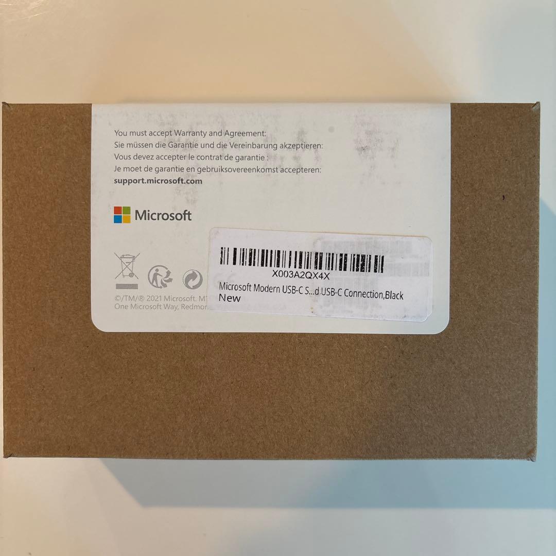 【未開封新品】 【Teams認定】マイクロソフト モダン USB-C スピーカー