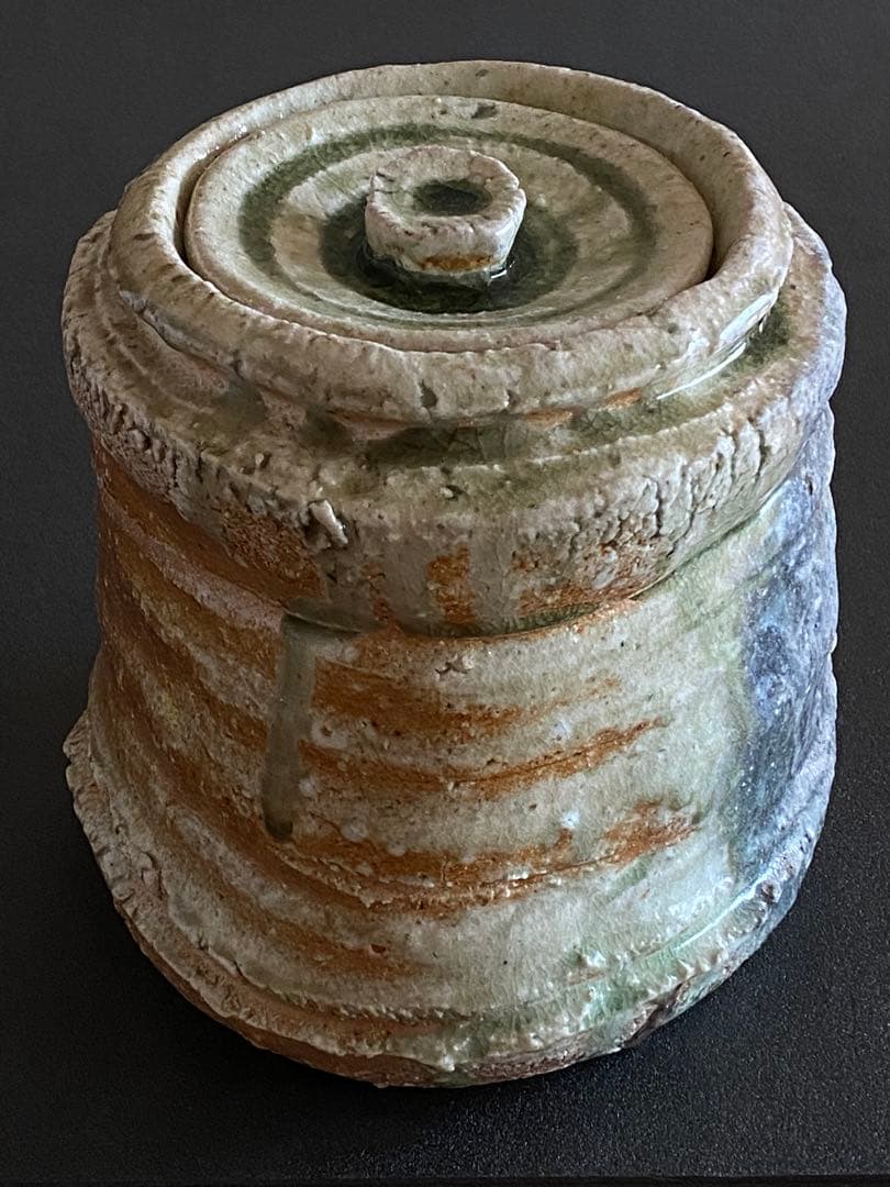 伊賀焼 Iga ware 三角水指 Water Jar 井村侊生 M04