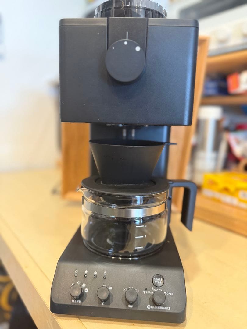 TWINBIRD コーヒーメーカー3杯用　１回のみ使用　本日最終価格