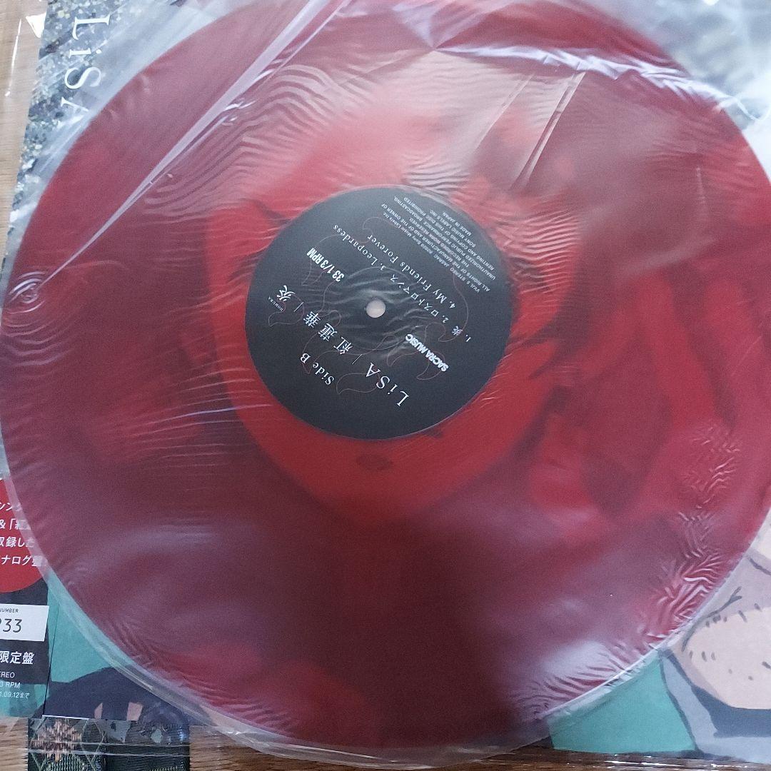 イ*パ様 ★レアレコード 鬼滅の刃 LiSA/紅蓮華/炎 Red VINIYL