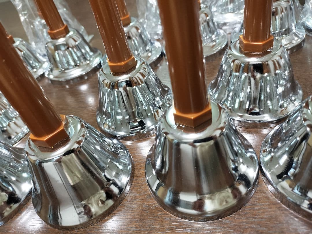 まる様【美品・一部新品】ウチダ　ミュージックベル　MB-S 23音組　ハンドベル