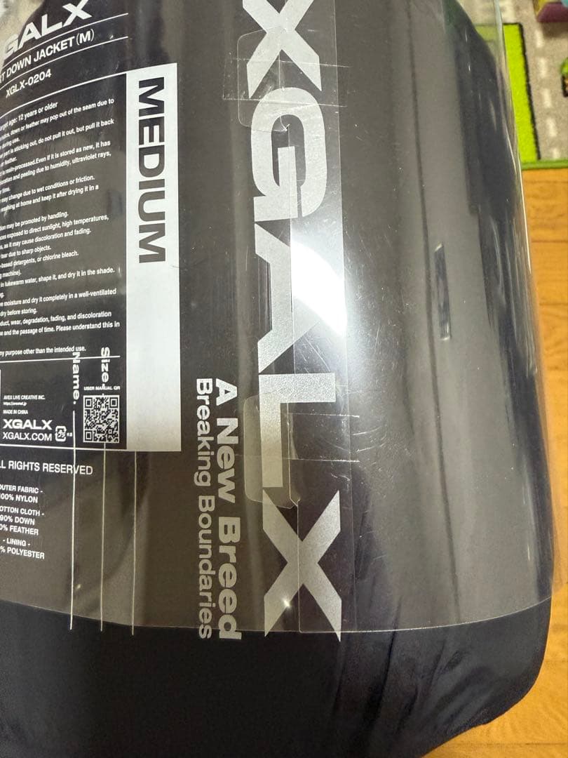 XG XGALX SHORT DOWN JACKET Mサイズ
