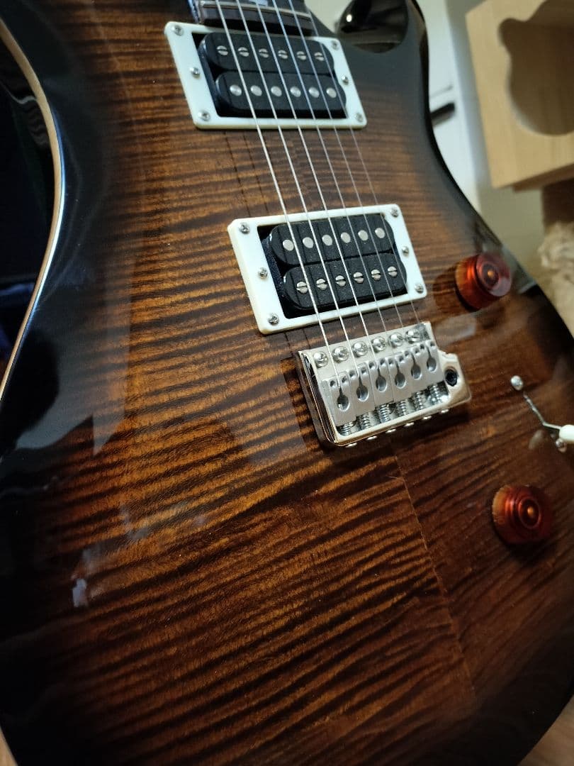 PRS SE Custom24　2024年7月28日購入　ロック式ペグ 交換済み